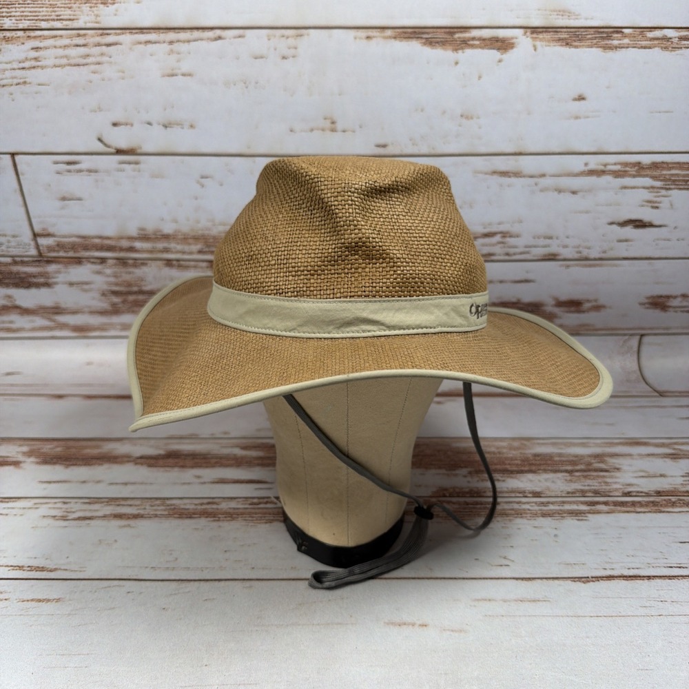 Outdoor Research Papyrus Sun Hat Large Wide Brim UPF 50 Straw Paper Hiking Hat